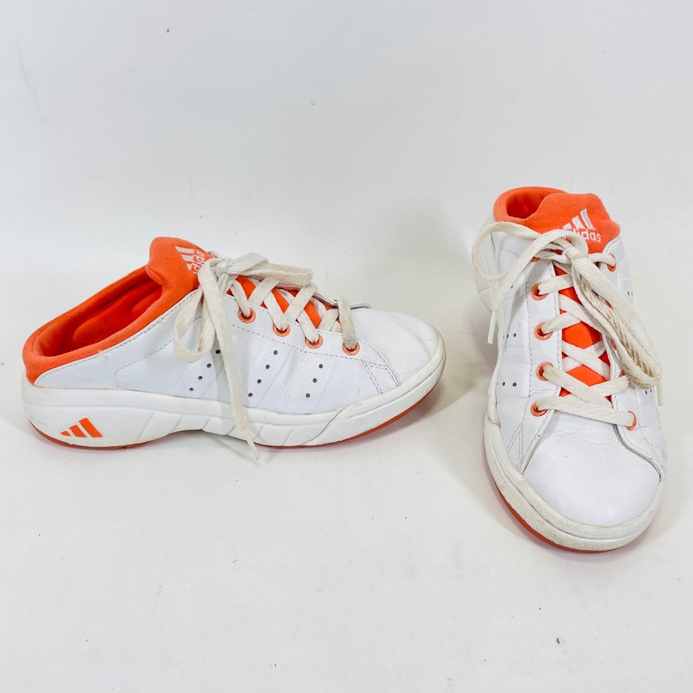 Adidas Millenial Mule Sneakers Slip On Lace Shoes 145123 Womens 6.5 Y2K Orange